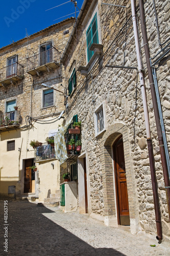 Alleyway. Sant'Agata di Puglia. Puglia. Italy. © Mi.Ti.