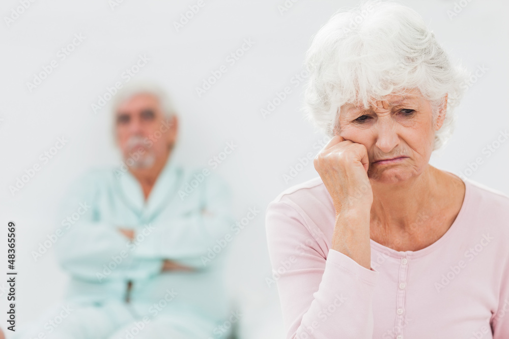 Couple having a dispute