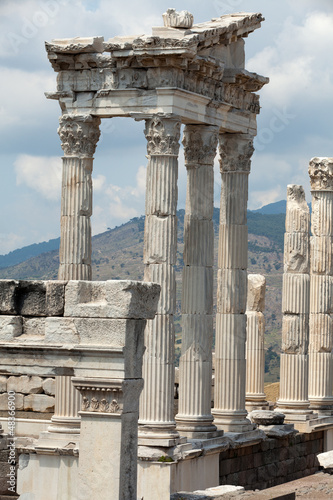 Temple of Trajan at Acropolis of Pergamon