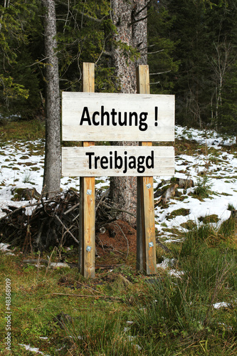 Achtung Treibjagt... photo