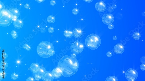 Wallpaper Mural ぷるぷる水泡ループ Torontodigital.ca