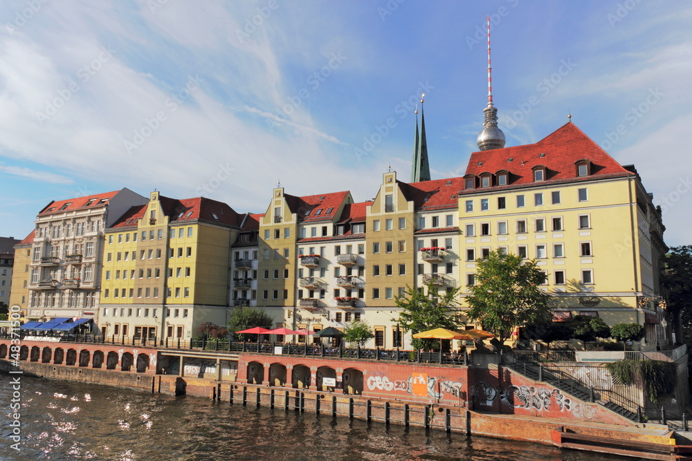 Spreeufer am Nikolaiviertel