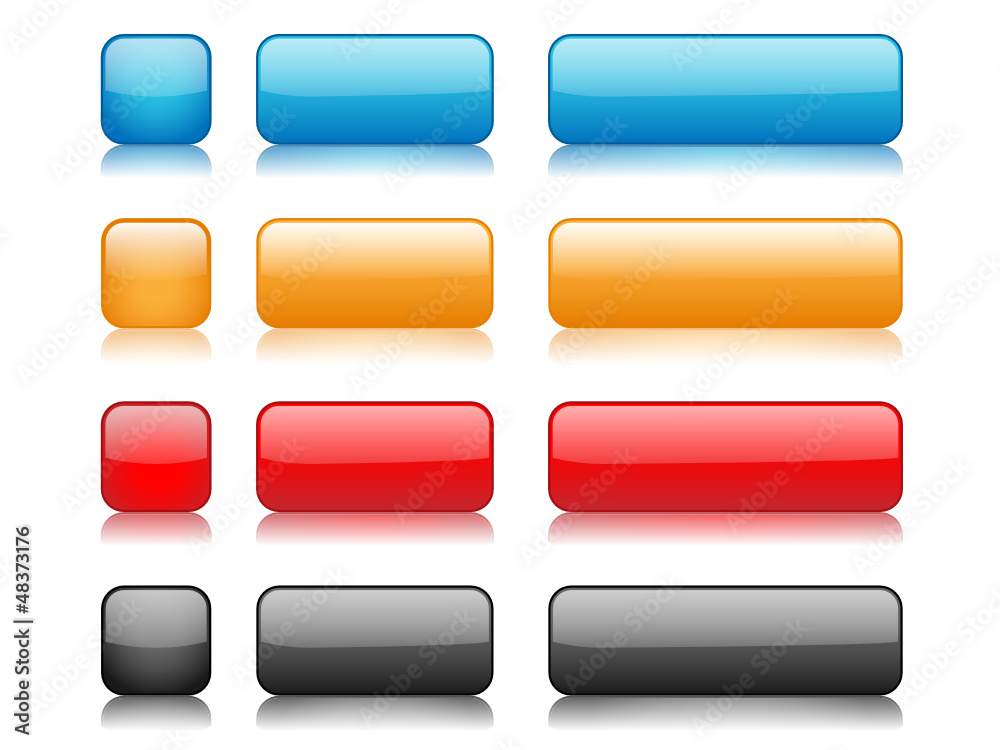 WEB BUTTONS POSTER (multicoloured rectangular square) WEB BUTTONS POSTER (multicoloured rectangular square)