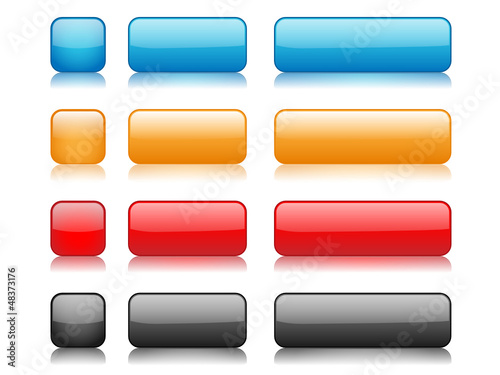 WEB BUTTONS POSTER (multicoloured rectangular square)