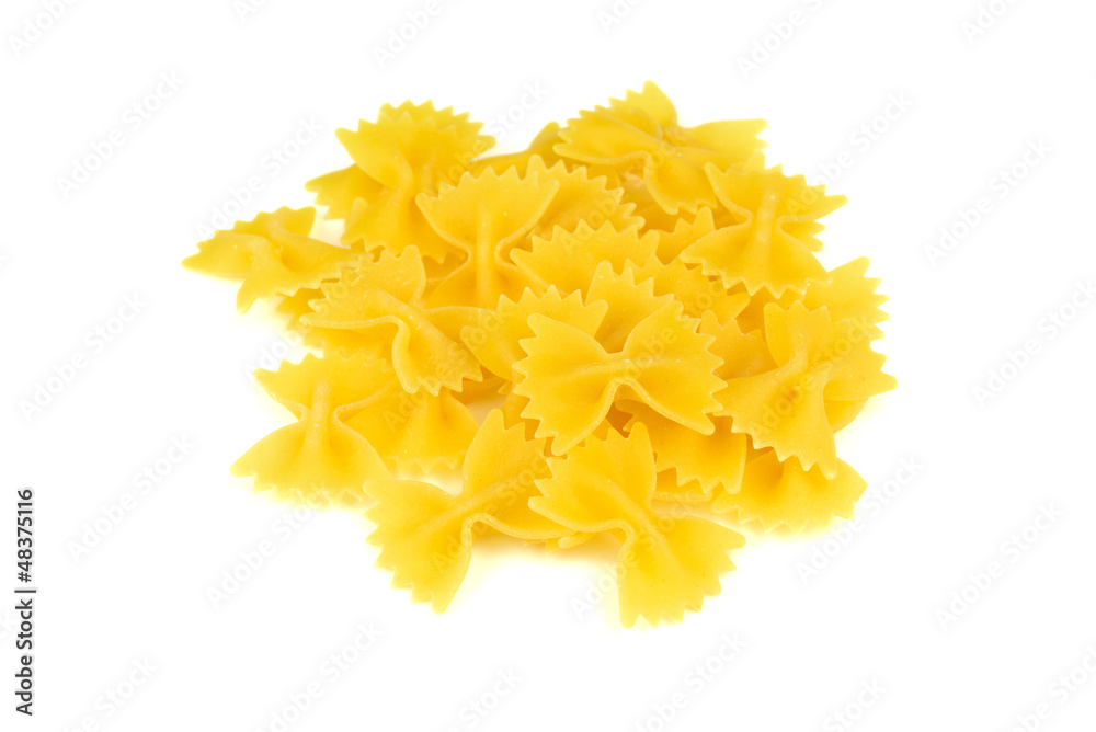 Farfalle, italian raw pasta Farfalle, italian raw pasta
