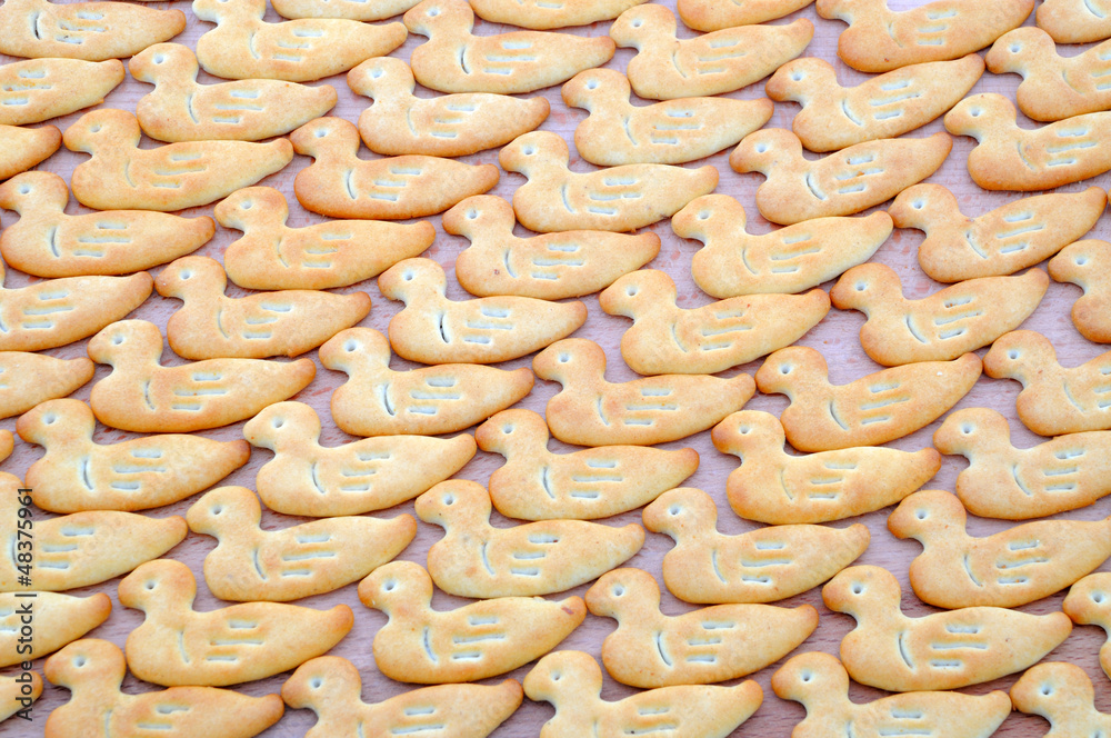 A background of delicious  chip cookies