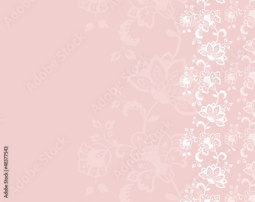 wedding template design, paisley floral pattern , India