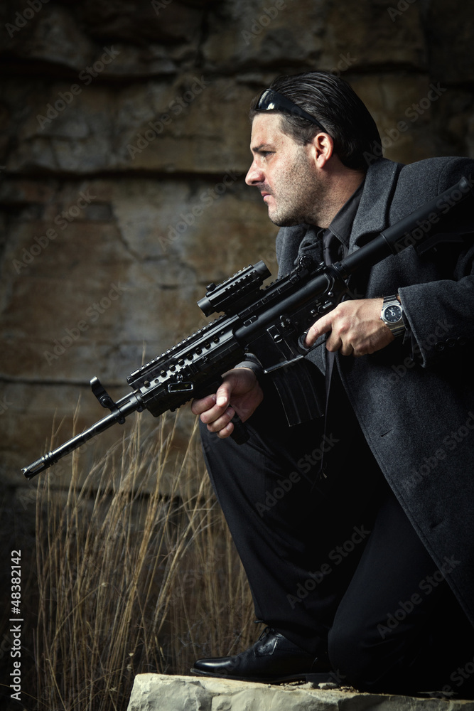 contract killer agent character contract killer agent character