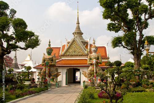 Бангкок. Строение храмового комплекса. © bayurov