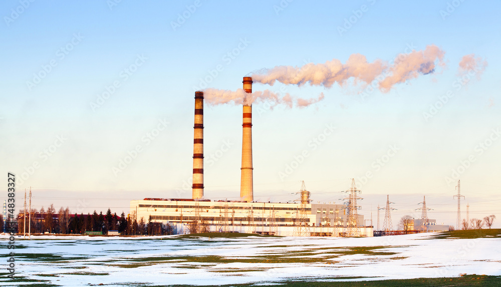 Obraz premium power station