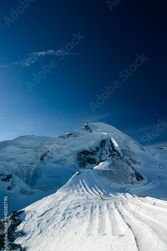 Allalinhorn mountain peak