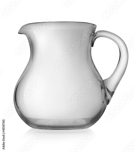 Glass pitcher