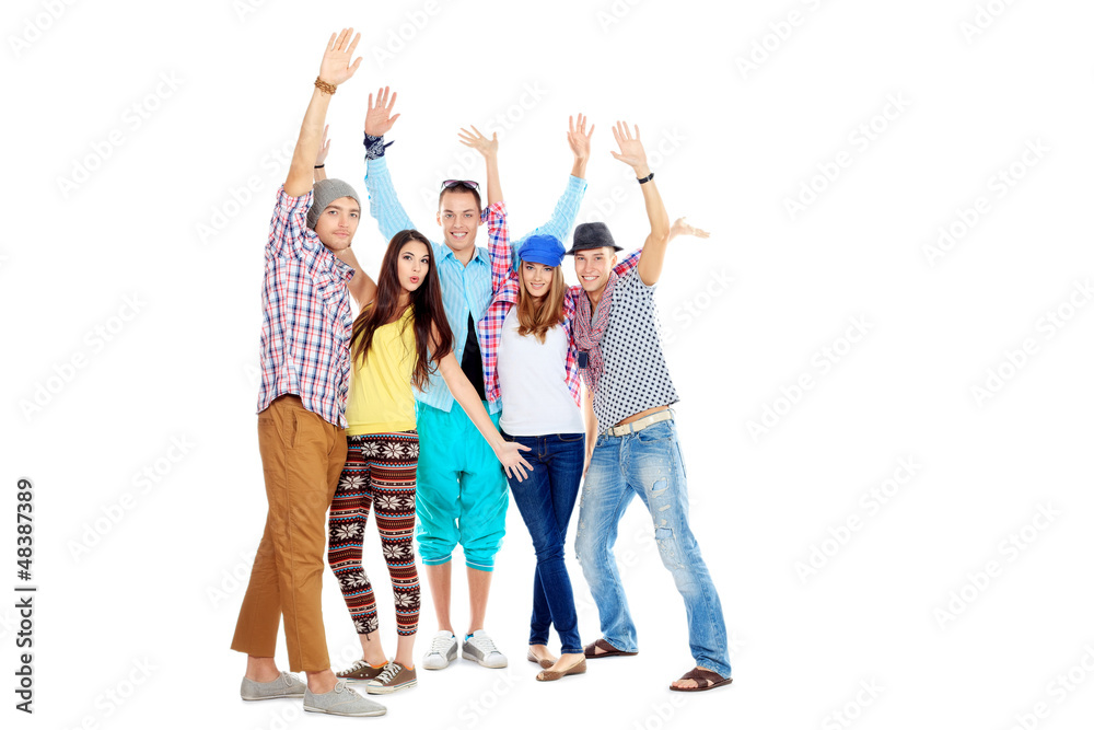 Obraz premium standing together