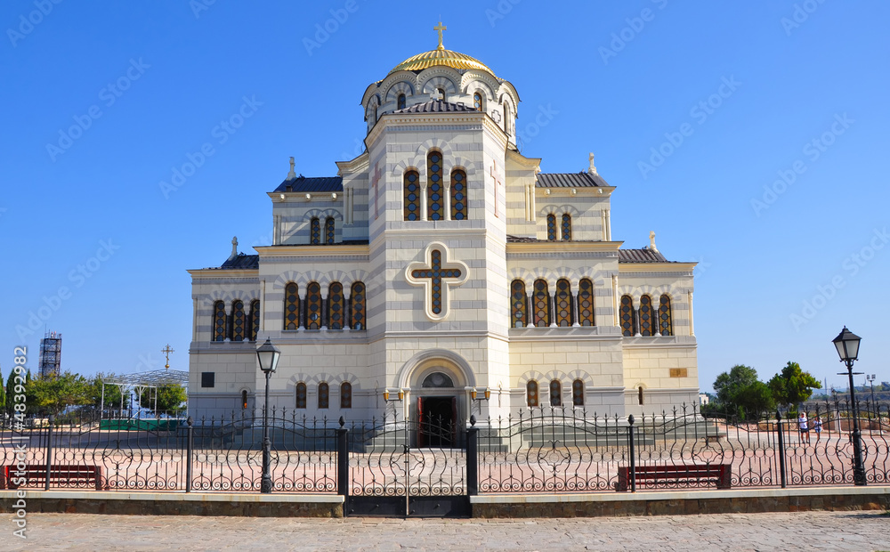 Vladimir Cathedral in Chersones, Sevastopol city