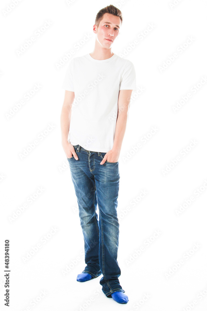 Obraz premium Young and handsome man