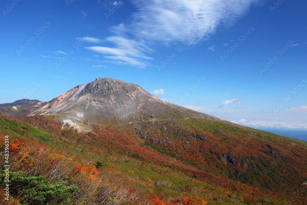 Mt. Nasudake in autumn, Tochigi, Japan