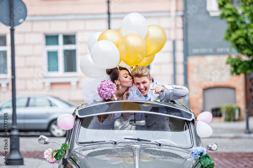 On a wedding day