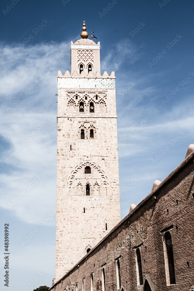 Fototapeta premium Morocco. Marrakech. Mosque of Koutoubia