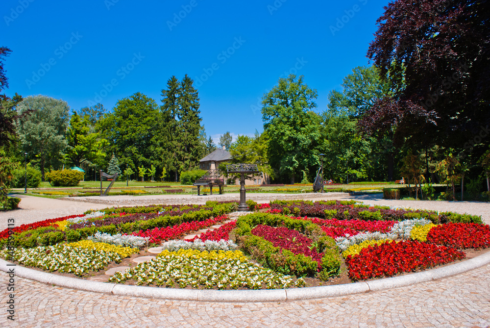 Obraz premium Park Zdrojowy Kudowa Zdrój