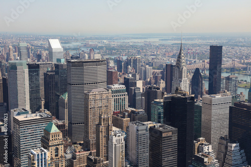 Skyline of midtown Manhattan  New York City