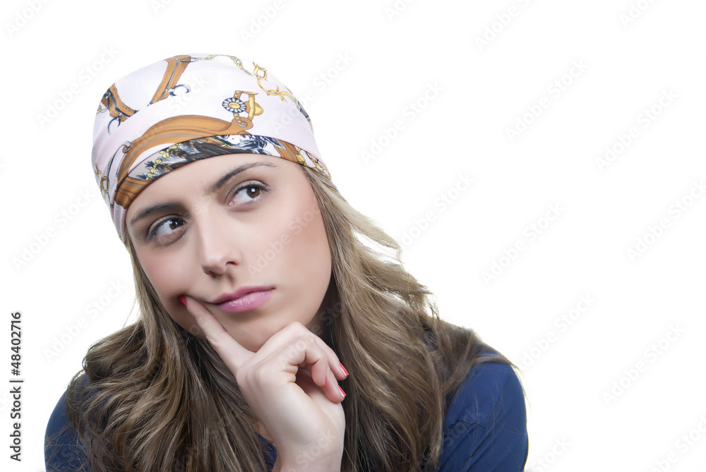 attractive blond woman