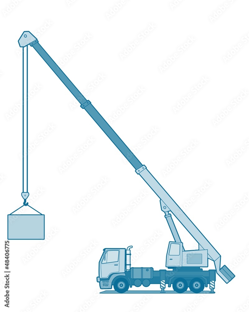 Crane truck Crane truck