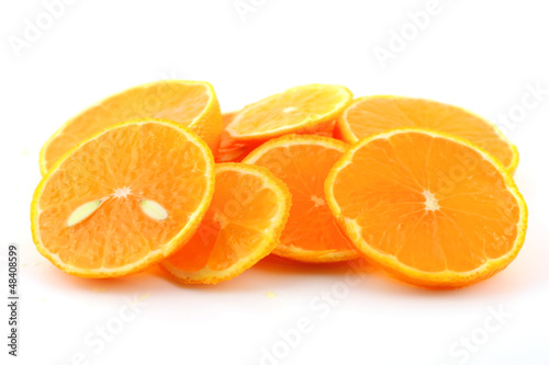 Orange tangerine (mandarine)