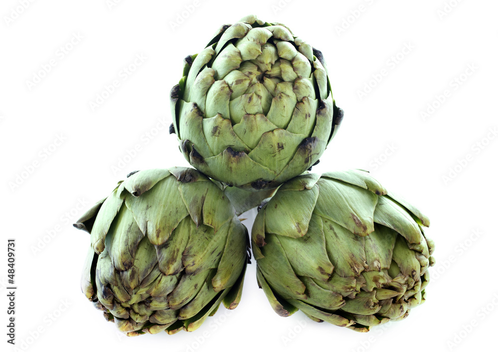 three artichokes three artichokes