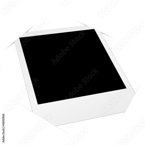 Polaroid eingesteckt 3D
