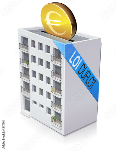 Investir des euros avec la loi Duflot (reflet)