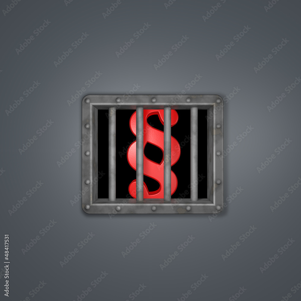 Fototapeta premium gefängnis