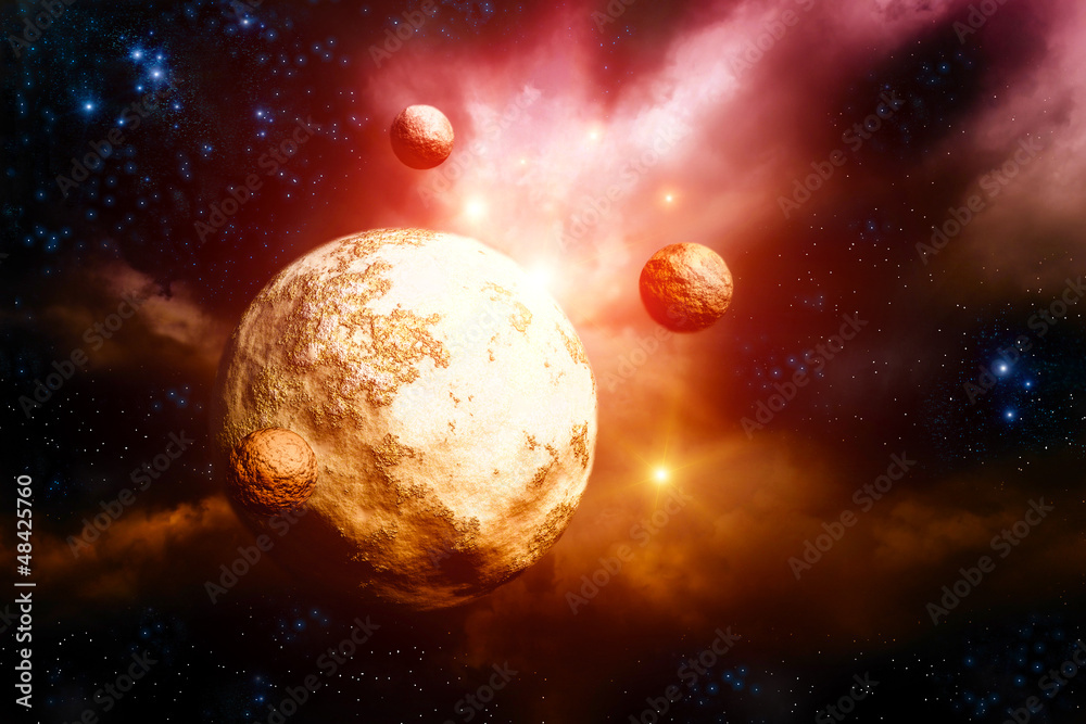 Space landscape Space landscape
