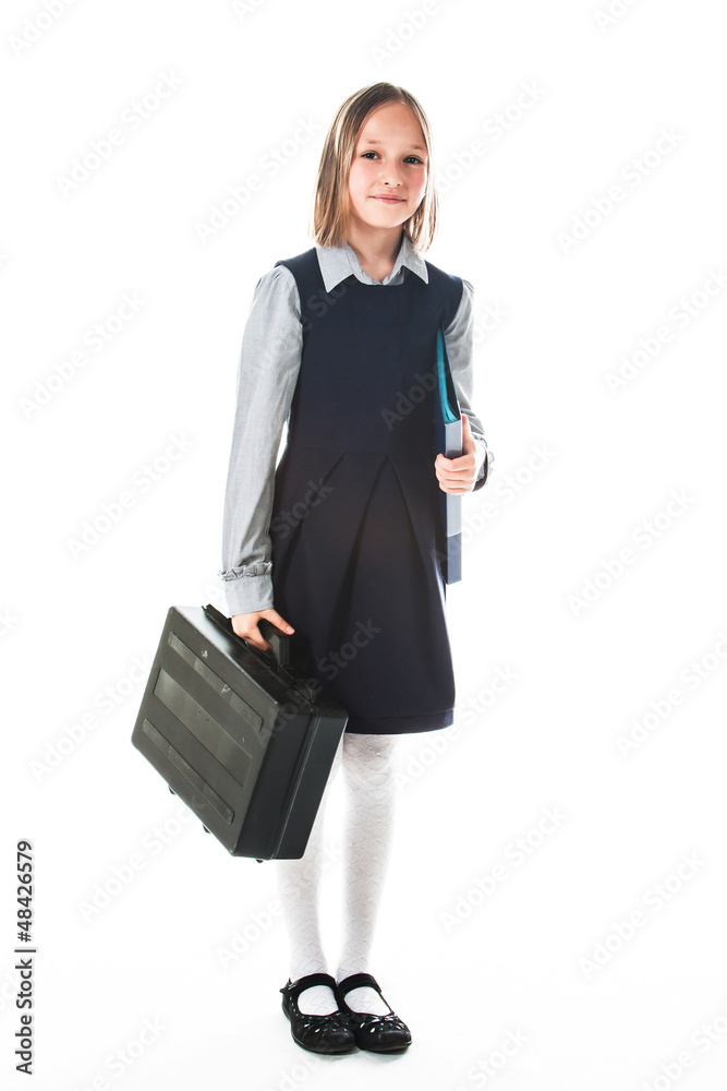 Small and beautiful business girl Small and beautiful business girl