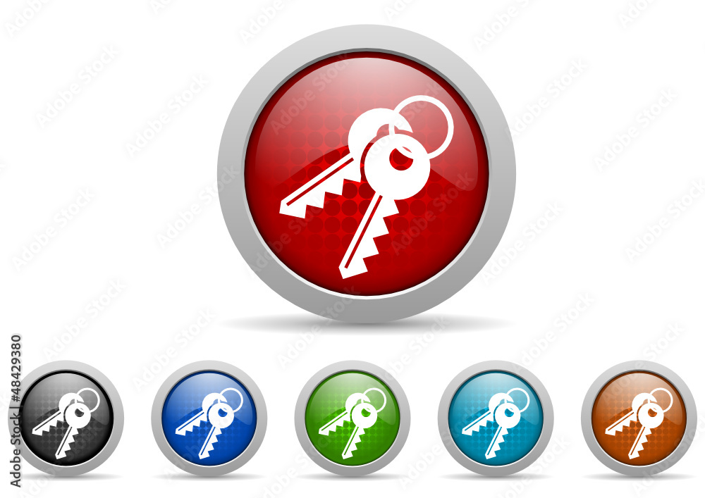 keys vector icon set keys vector icon set