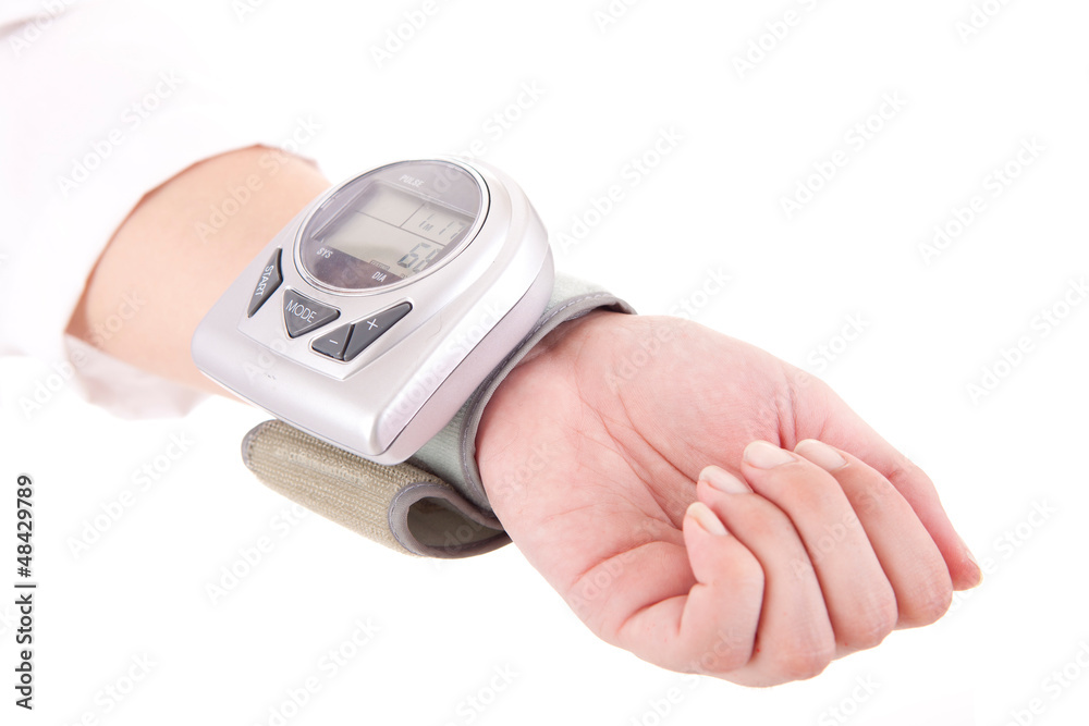 Diabetes patient measuring glucose level blood Diabetes patient measuring glucose level blood