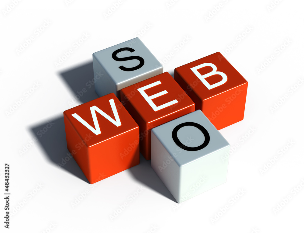 Obraz premium seo web illustration