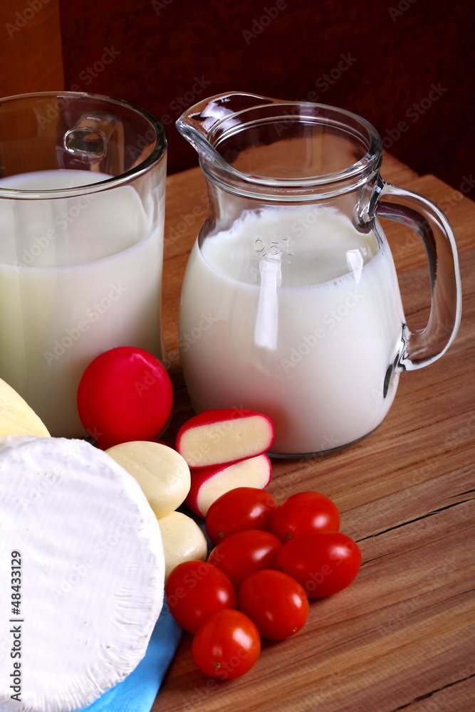 Caciotta e latte