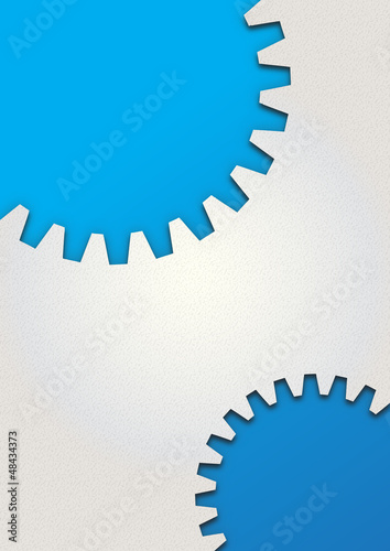 Abstract gear background