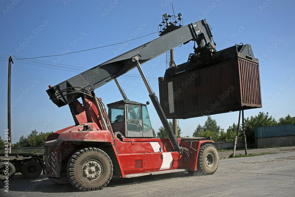 container forklift container forklift