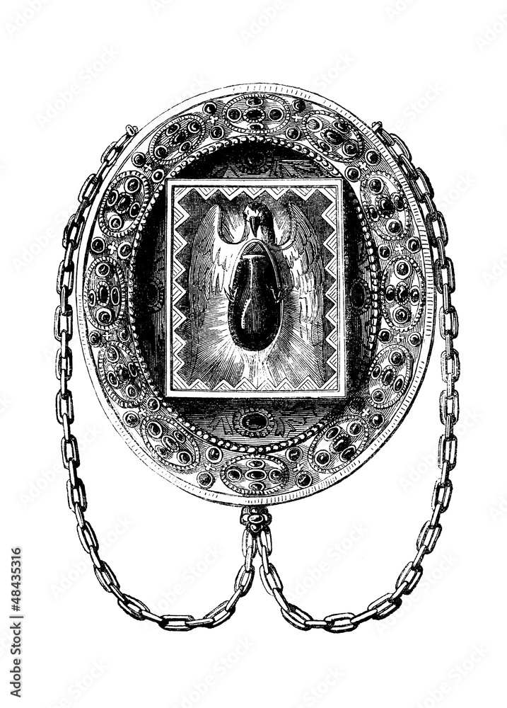 Christian Relic Sainte Ampoule Illustration Stock Adobe Stock