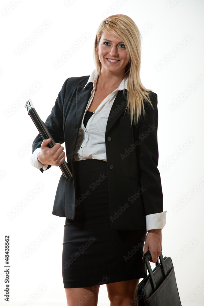 Attractive twenties caucasian business woman Attractive twenties caucasian business woman