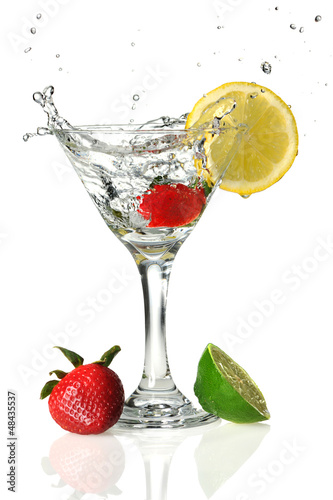 Fruits and Martini Glass