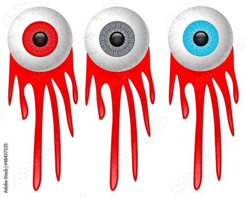 eye and blood