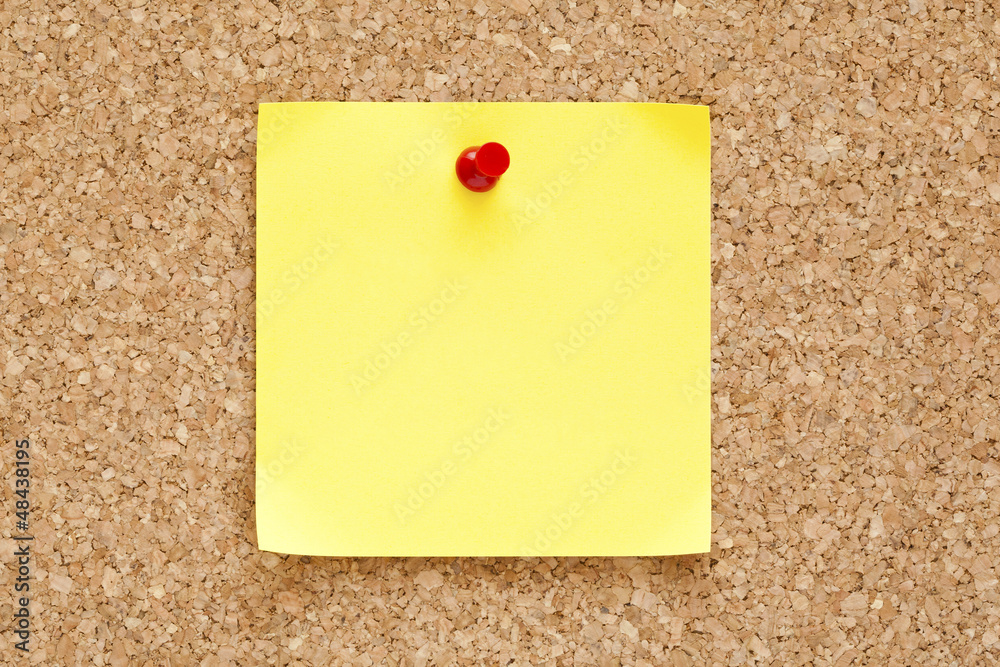 Blank Yellow Sticky Note Blank Yellow Sticky Note