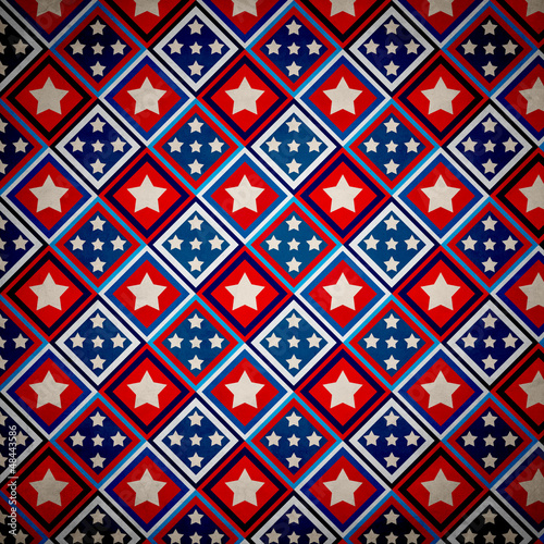 Four of July Design (Vintage Pattern Page)