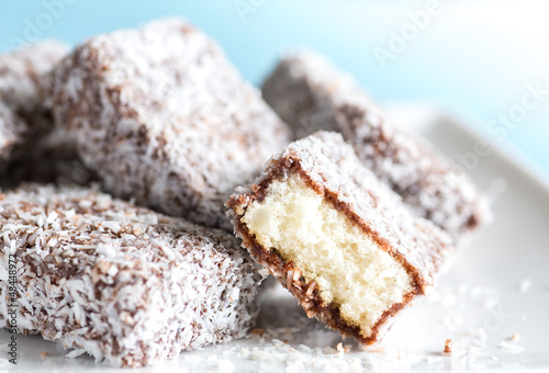 Foto Lamington Sponge Cakes