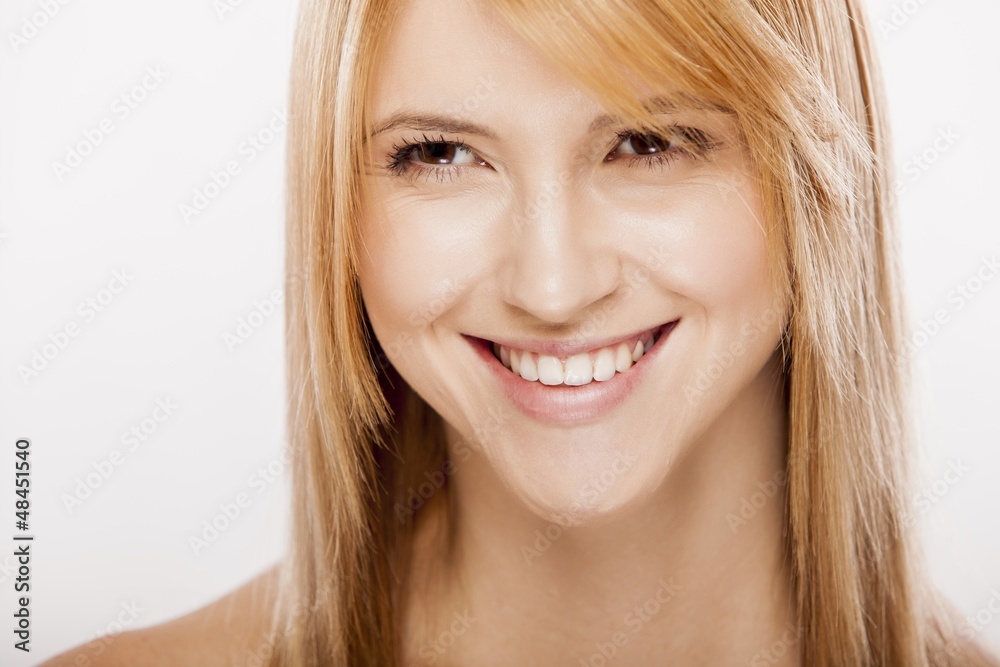 Portrait of the pretty young woman Portrait of the pretty young woman