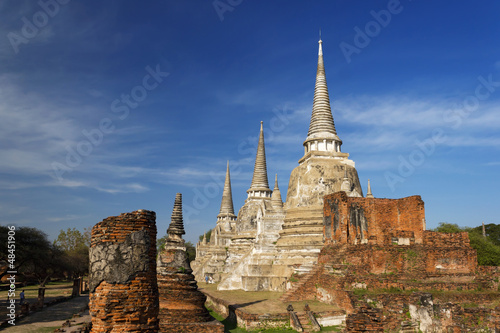 Wat Phra Sri Sanphet Temple  Ayutthaya  Thailand