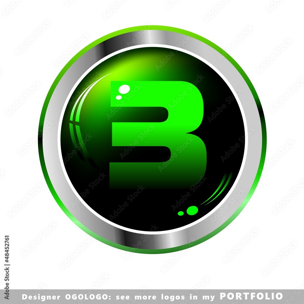 Obraz premium alphabet logo abstact