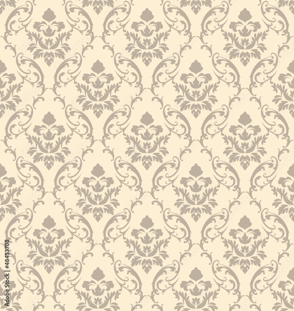 Damask seamless pattern Damask seamless pattern